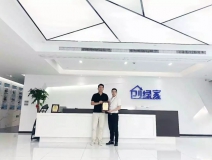 熱烈祝賀劉總簽約創綠家安康市區級代理！