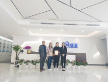 熱烈祝賀李總簽約創綠家撫州市區級代理！